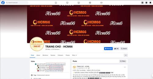 FANPAGE hcm66 là kênh thông tin hữu ích cho mọi bet thủ